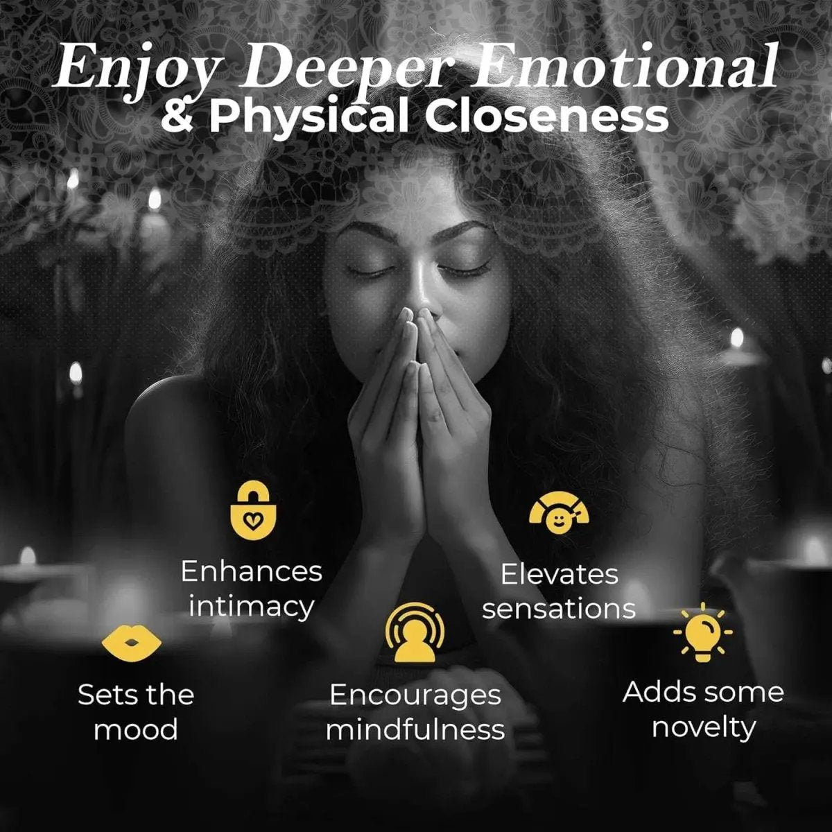 Love Light Soy Wax Massage Oil Candle - Romantic Sensual Aromatherapy Scented with Mood Enhancing Essential Oils - Natural Moisturizing Massaging Lotion Candle Burns Up to 30 Hours - (White) - Love Salve